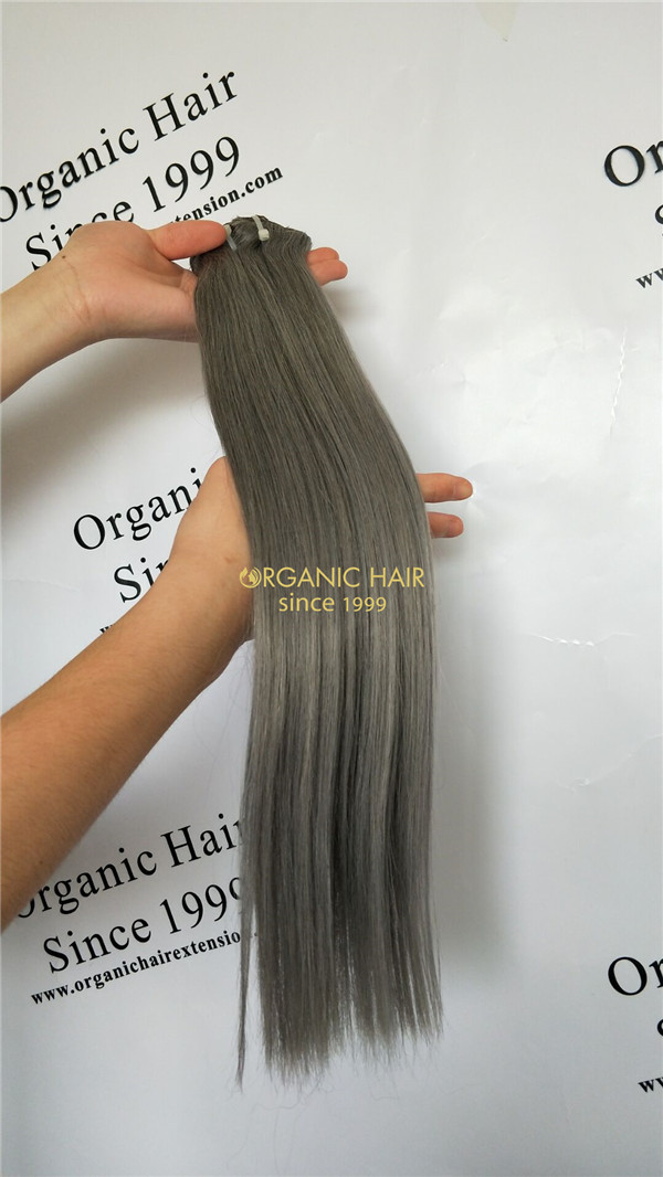 Wholesale best clip in human hair extensions X41